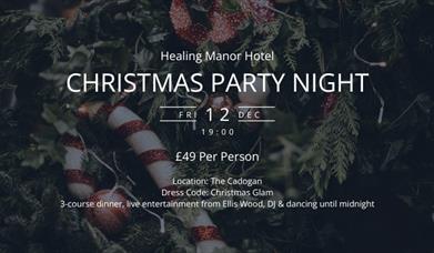 Christmas Party Night at Healing Manor Hotel