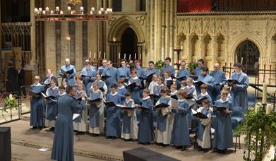 Carols by Candlelight at Lincoln Cathedral