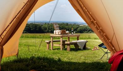 Glamping at Belvoir Castle
