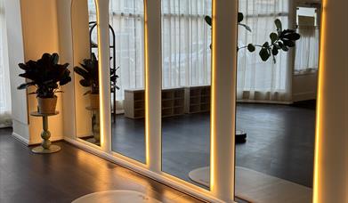 Image shows a picture of Stanford Pilates Studio.