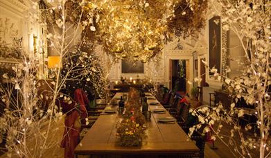 Image shows Doddington Hall 'A Fairytale Christmas' event.